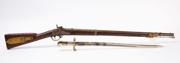 Mississippi .54 Caliber Percussion Rifle with Bayonette