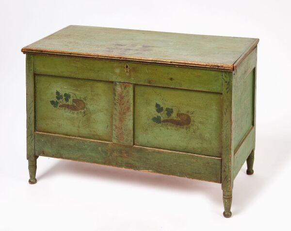 Paint-Decorated Blanket Chest