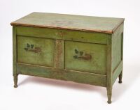 Paint-Decorated Blanket Chest