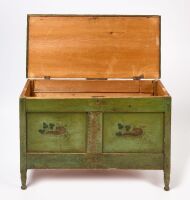 Paint-Decorated Blanket Chest - 2