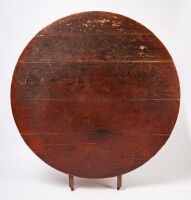 Round Hutch Table - 3