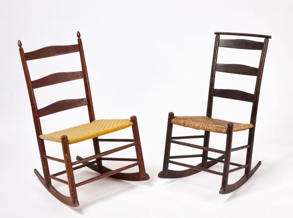 Two Shaker Rocking Chairs