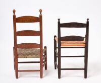 Shaker Sister's Side Chair and Low Back Chair - 3