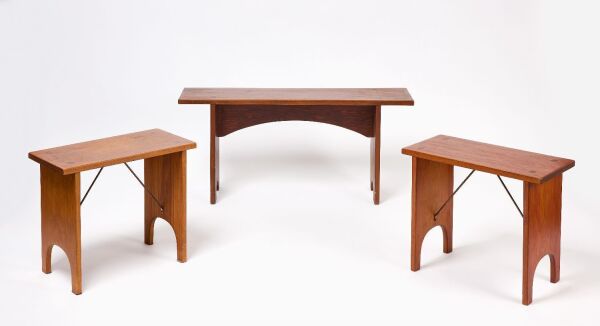 Three Shaker Benches by Ejner Handberg
