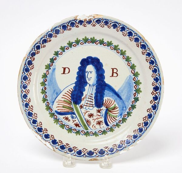 Early English Delftware Plate