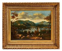 Victor DeGrailly - View of West Point New York - 2