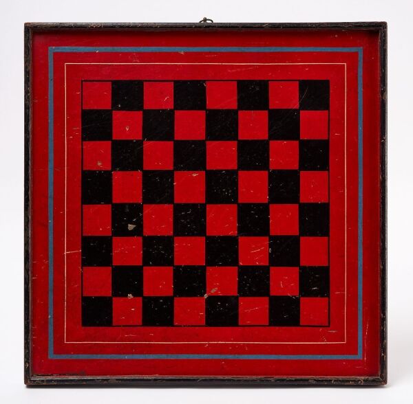Parcheesi Gameboard with Checkers