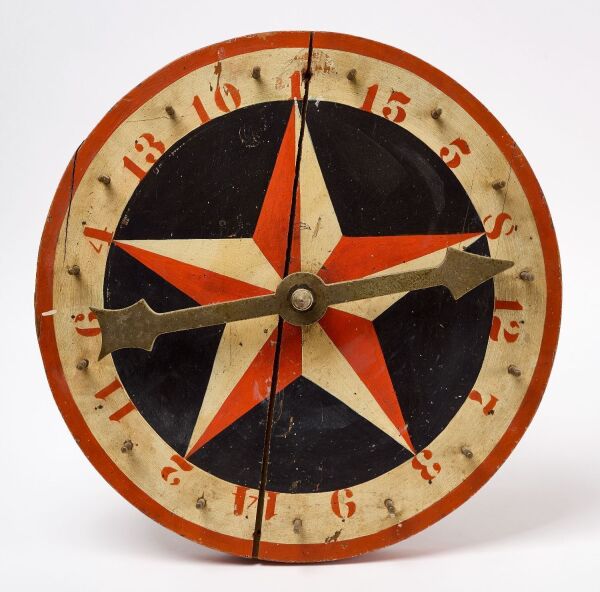 Wheel of Fortune Gameboard with Nautical Star