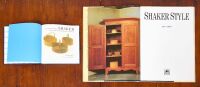 Shaker Work Counter with Two Shaker Reference Books - 16