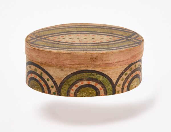 Fine Paint-Decorated Box