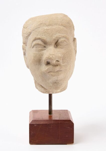 Carved Stone Head