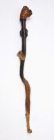 Frank Finney Folk Art Dog Walking Stick - 7