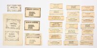 Group H of Shaker Medicinal Labels