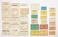 Group C of Shaker Medicinal Labels
