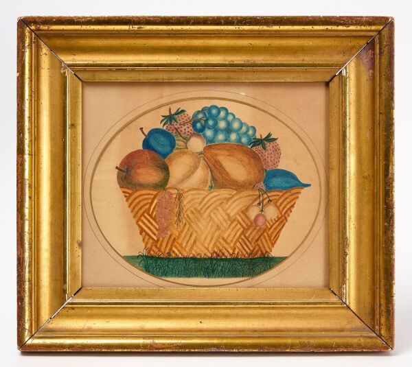 Maine Still Life of a Basket of Fruit