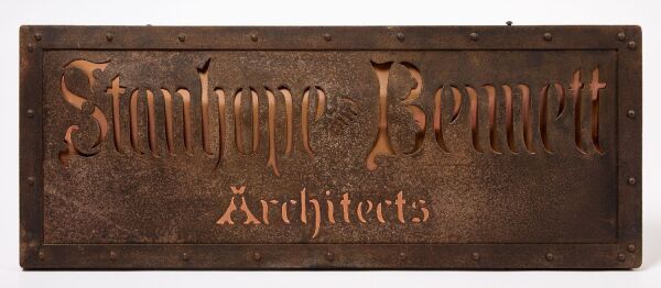 Stanhope and Bennett Architects Trade Sign