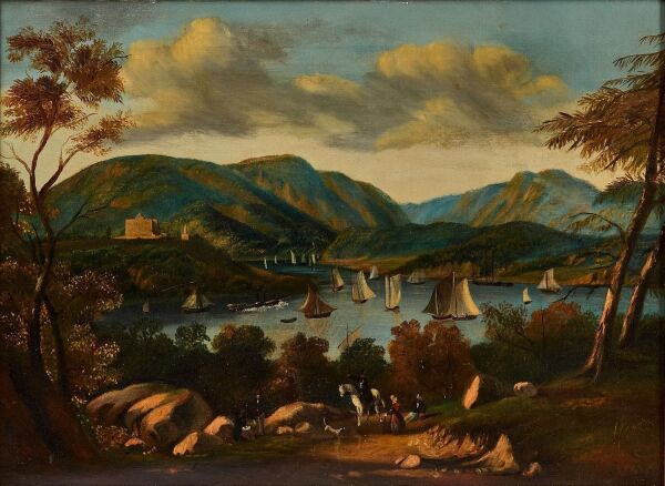 Victor DeGrailly - View of West Point New York