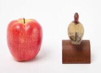 Miniature Carving of a Redhead Duck - 2