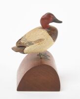 Miniature Carving of a Redhead Duck - 3
