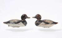 Two Blue Bill Mason Decoys