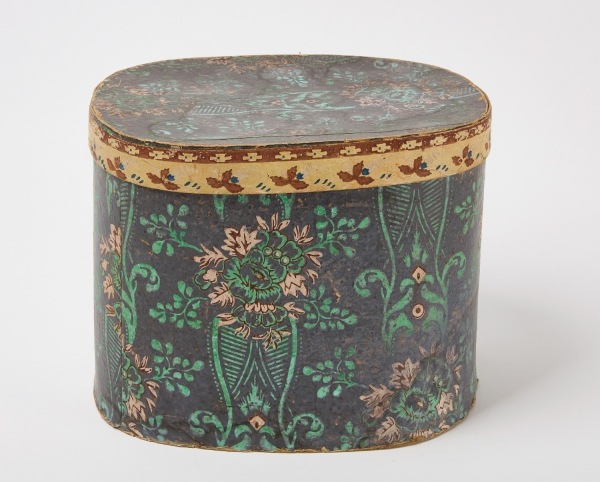 Wallpaper Hat Box
