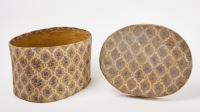 Wallpaper Covered Box and Clear Chestnut Bottle - 3