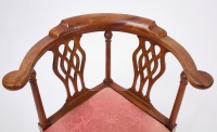 Chippendale Corner Chair - 2