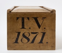 Large Slide-Top Box, dated 1871 - 3