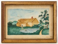 Homestead Watercolor by Abigail Abbot