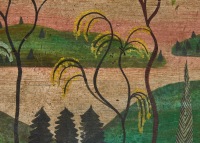 Primitive Landscape with Trees - 2