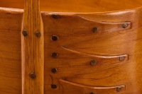 Two Shaker Sewing Carriers and Two Boxes - 2