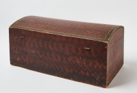 Paint-Decorated Dome Top Trunk - 6