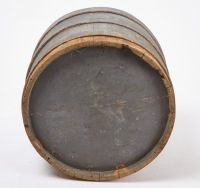 Large Handled and Painted Banded Bucket - 4