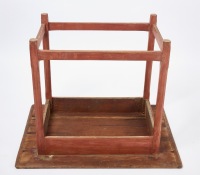 Painted Stretcher-Base Tavern Table - 4