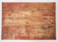 Painted Stretcher-Base Tavern Table with Single Drawer - 3