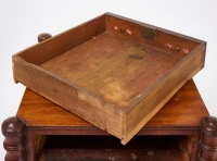 Mahogany Three-Drawer Work Table - 3