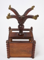 Mahogany Three-Drawer Work Table - 4