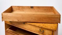 Chippendale Tiger Maple Chest - 2