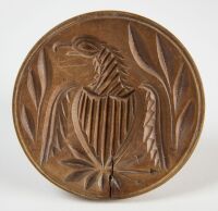 Four Carved Butter Molds - 4