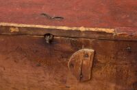 Early Painted Six-Board Blanket Chest - 5
