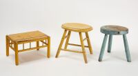 Three Painted Stools - 2