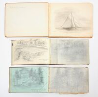 Mabel Whitney Underwood - Pencil Sketch Books Mostly Maine - 2
