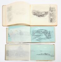 Mabel Whitney Underwood - Pencil Sketch Books Mostly Maine - 3