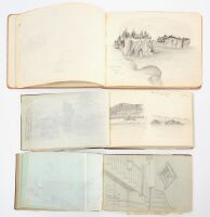 Mabel Whitney Underwood - Pencil Sketch Books Mostly Maine - 4