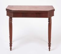 Sheraton Card Table