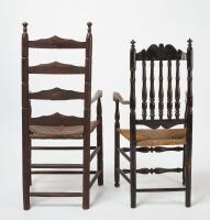 Two Early Connecticut Chairs - 5