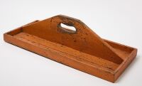 Two Country Items in Orange Paint - 4