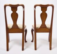 Set of Four Queen Anne Side Chairs - 4