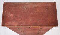 Chest of Drawers in Red Paint - 2