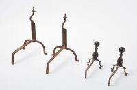 Two Pairs of Miniature Andirons - 2